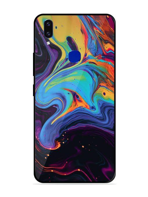 Liquid Dreamscape Glossy Soft Edge Case for Vivo V9 Pro