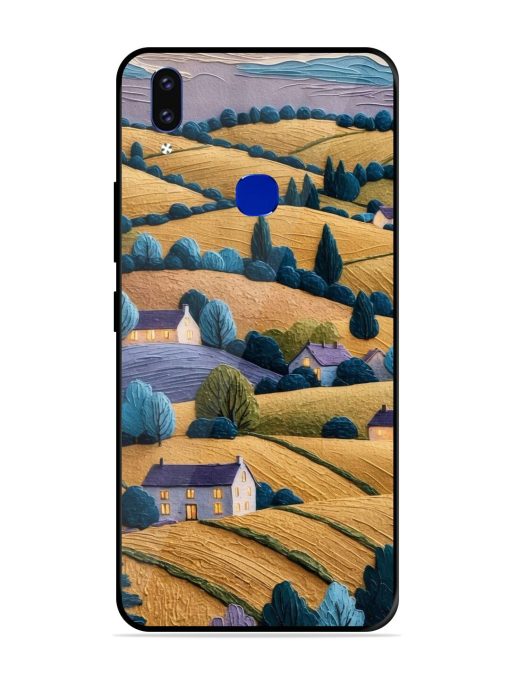 Rolling Hilltop Haven Glossy Soft Edge Case for Vivo V9 Pro