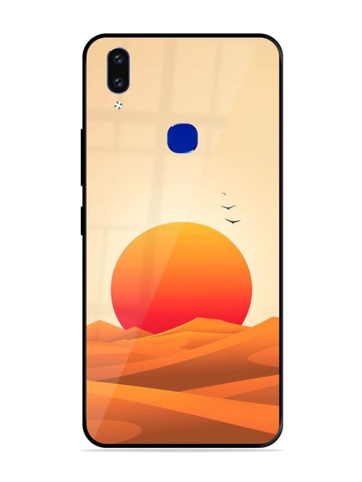 Desert Sunset Glossy Soft Edge Case for Vivo V9 Pro