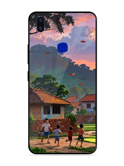 Sunset Play Glossy Soft Edge Case for Vivo V9 Pro