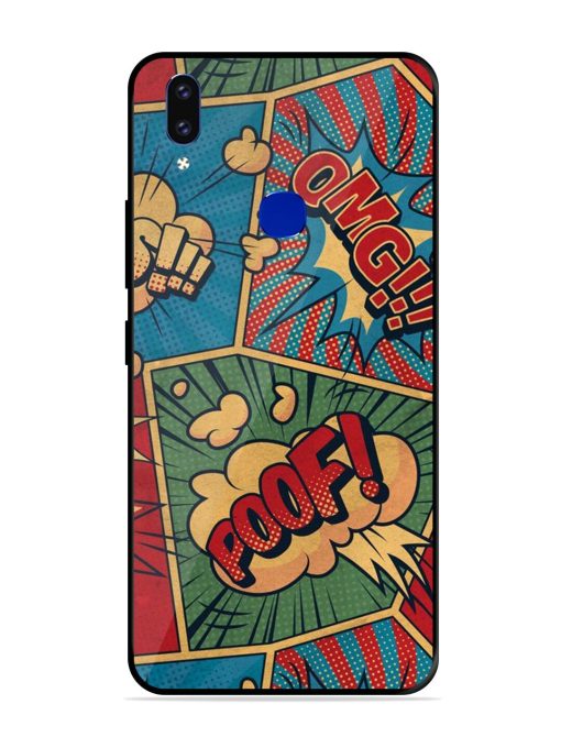 Comic Book Chaos Glossy Soft Edge Case for Vivo V9 Pro