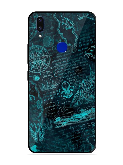 Nautical Notebook Glossy Soft Edge Case for Vivo V9 Pro