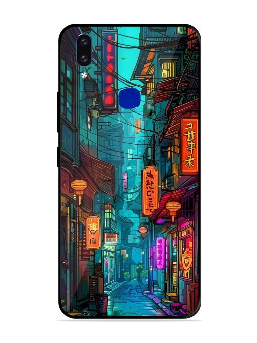 Neon Nightscape Glossy Soft Edge Case for Vivo V9 Pro