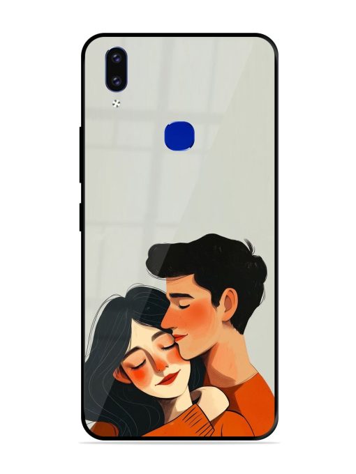 Craft Couples Glossy Soft Edge Case for Vivo V9 Pro