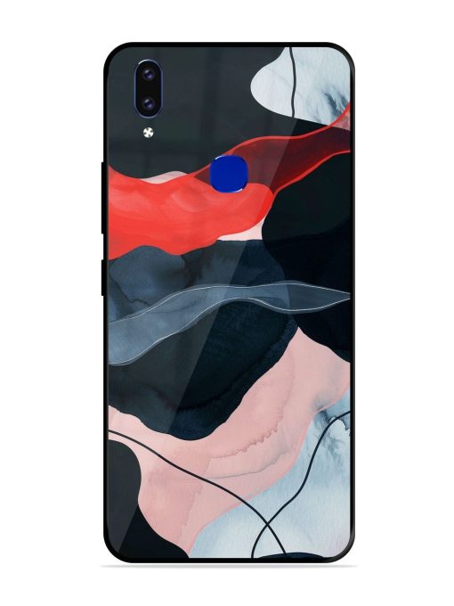 Dark Currents Glossy Soft Edge Case for Vivo V9 Pro