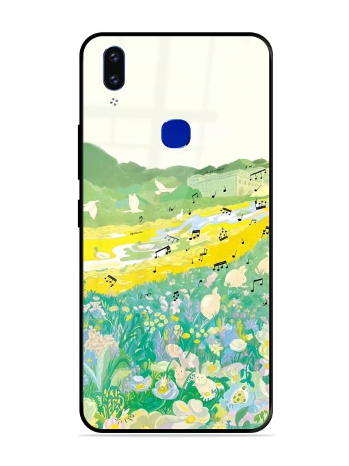 Melody In Bloom Glossy Soft Edge Case for Vivo V9 Pro