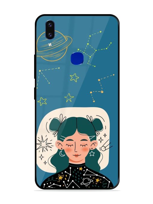 Cosmic Daydreamer Glossy Soft Edge Case for Vivo V9 Pro