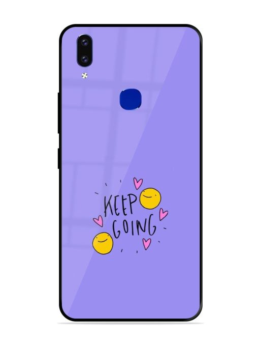 Smiling Through It All Glossy Soft Edge Case for Vivo V9 Pro