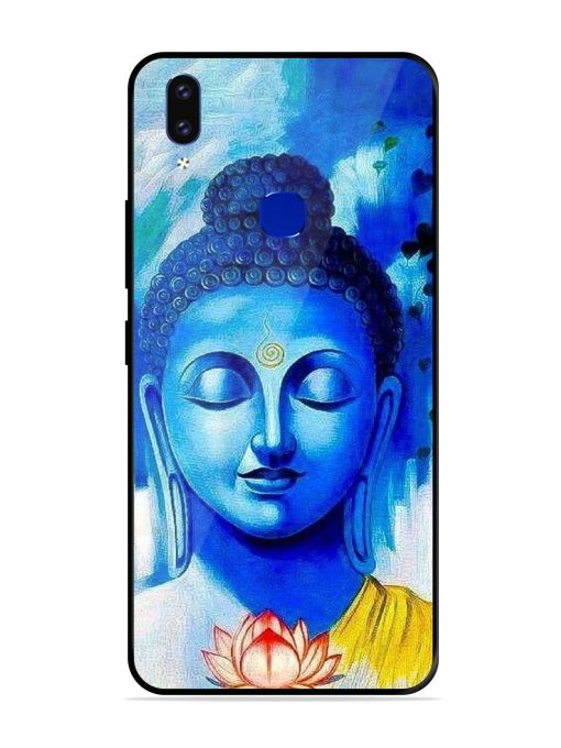 Serene Buddha With Lotus Glossy Soft Edge Case for Vivo V9 Pro