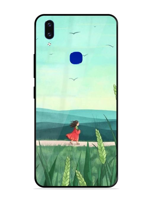 Solitude'S Serenity Glossy Soft Edge Case for Vivo V9 Youth