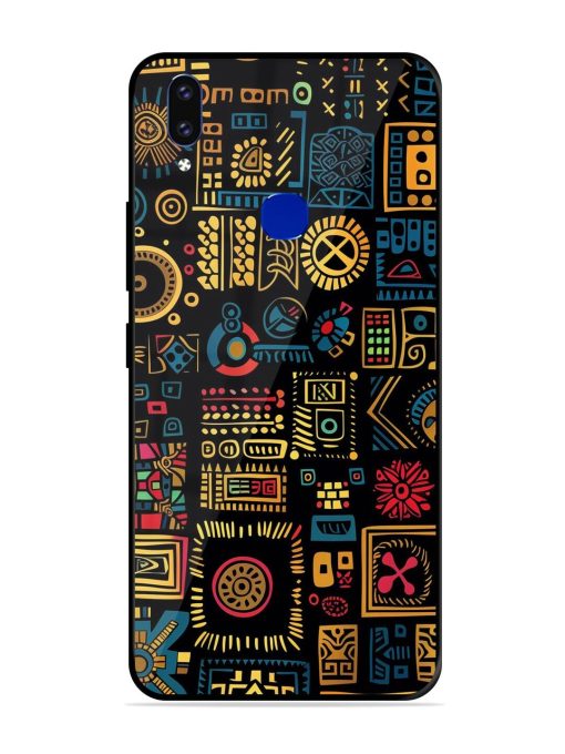 Tribal Tapestry Glossy Soft Edge Case for Vivo V9 Youth