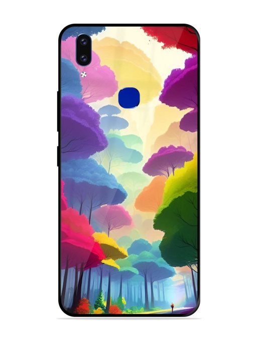 Rainbow Road Glossy Soft Edge Case for Vivo V9 Youth