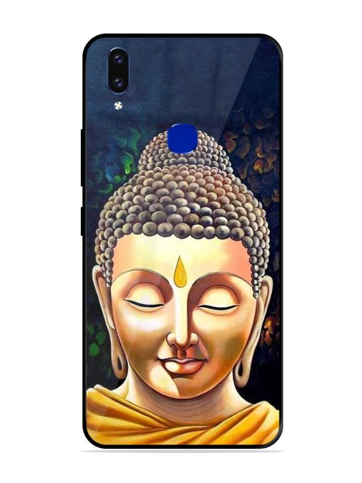 Buddha Face Glossy Soft Edge Case for Vivo V9 Youth