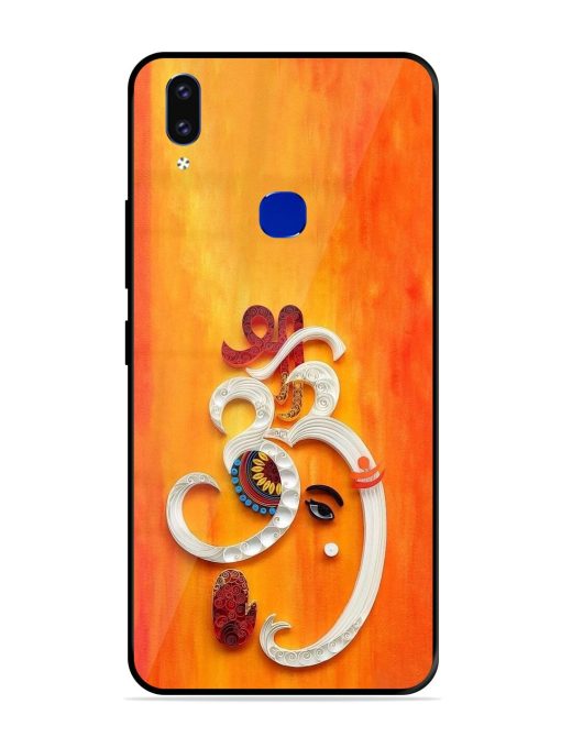 Ganesha In Quilling Art Glossy Soft Edge Case for Vivo V9 Youth