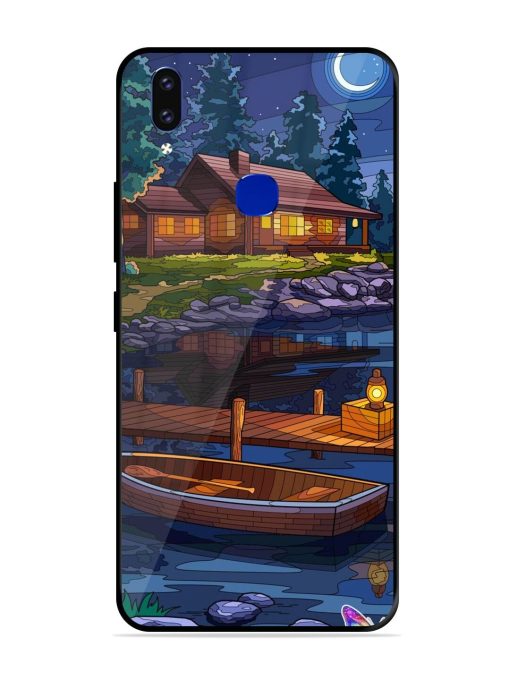 Moonlit Serenity Glossy Soft Edge Case for Vivo V9 Youth