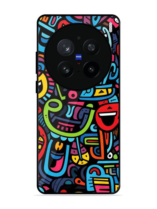 Doodlephoria Glossy Soft Edge Case for Vivo X200 Pro (5G)