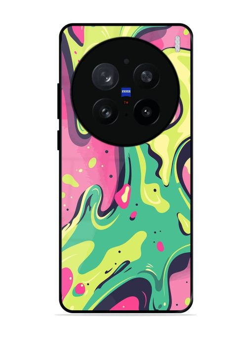 Gooey Grooves Glossy Soft Edge Case for Vivo X200 Pro (5G)