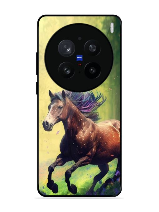 Enchanted Gallop Glossy Soft Edge Case for Vivo X200 Pro (5G)