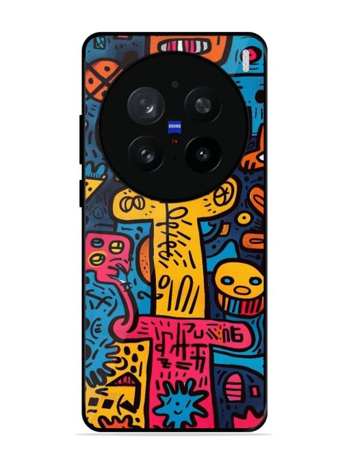 Doodletopia Glossy Soft Edge Case for Vivo X200 Pro (5G)