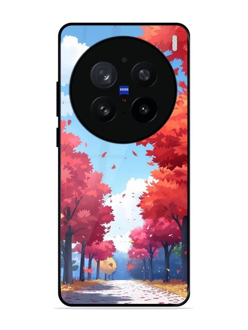 Autumn'S Embrace Glossy Soft Edge Case for Vivo X200 Pro (5G)