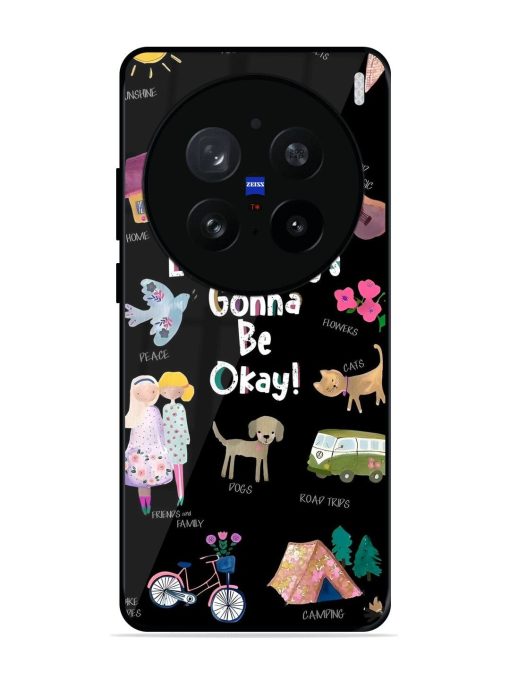 Everything'S Gonna Be Okay Glossy Soft Edge Case for Vivo X200 Pro (5G)