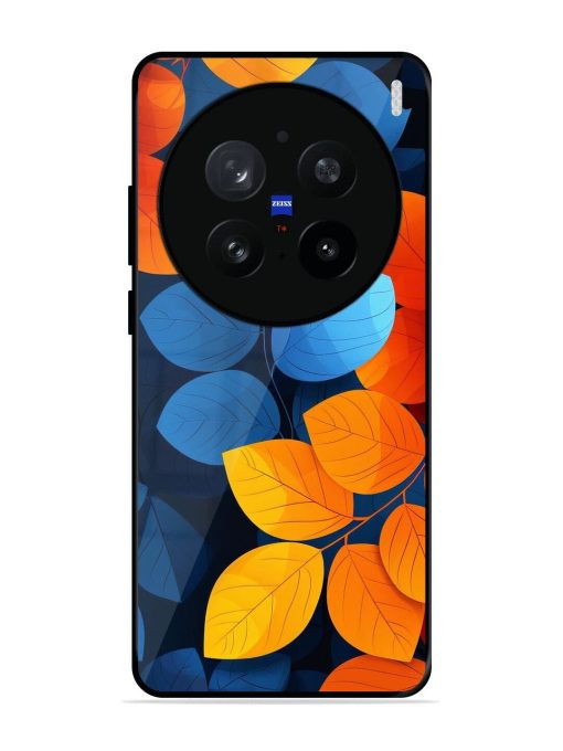 Autumn'S Contrast Glossy Soft Edge Case for Vivo X200 Pro (5G)