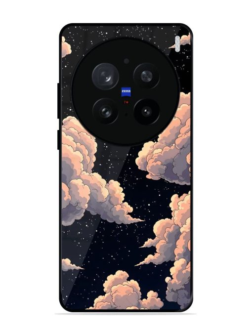 Starry Night Dreams Glossy Soft Edge Case for Vivo X200 Pro (5G)