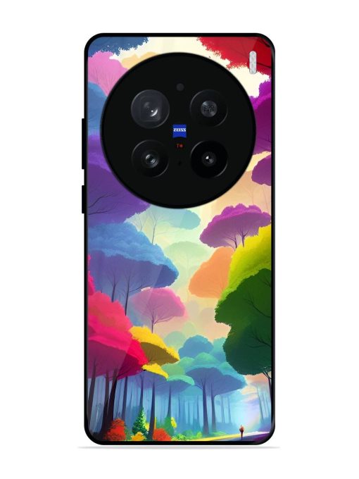 Rainbow Road Glossy Soft Edge Case for Vivo X200 Pro (5G)