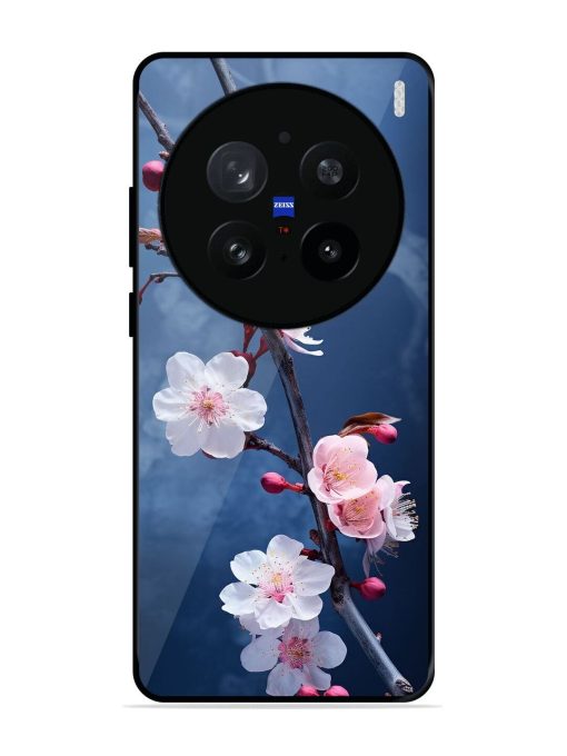 Delicate Blossoms Glossy Soft Edge Case for Vivo X200 Pro (5G)