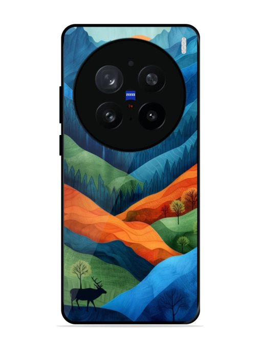 Layers Of The Land Glossy Soft Edge Case for Vivo X200 Pro (5G)