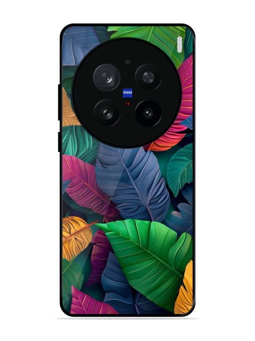 Tropical Tapestry Glossy Soft Edge Case for Vivo X200 Pro (5G)