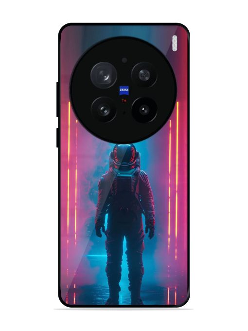 Neon Astronaut Glossy Soft Edge Case for Vivo X200 Pro (5G)