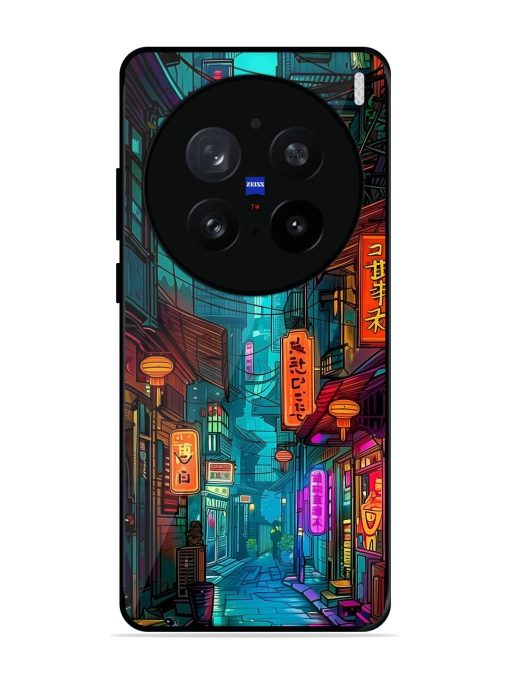 Neon Nightscape Glossy Soft Edge Case for Vivo X200 Pro (5G)