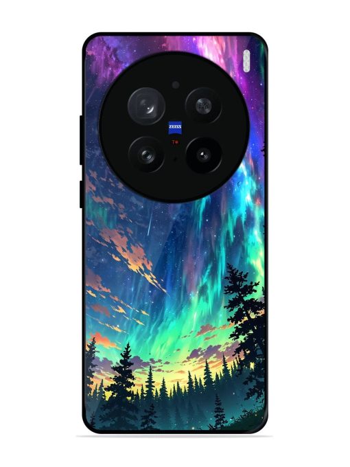 Cosmic Canvas Glossy Soft Edge Case for Vivo X200 Pro (5G)