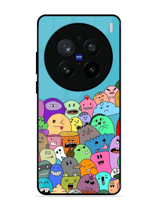 Monster Mash Glossy Soft Edge Case for Vivo X200 Pro (5G)