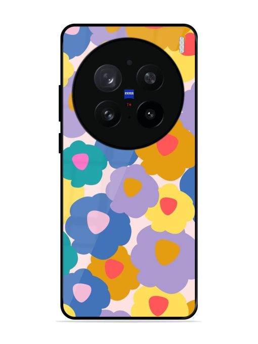 Flower Power Glossy Soft Edge Case for Vivo X200 Pro (5G)