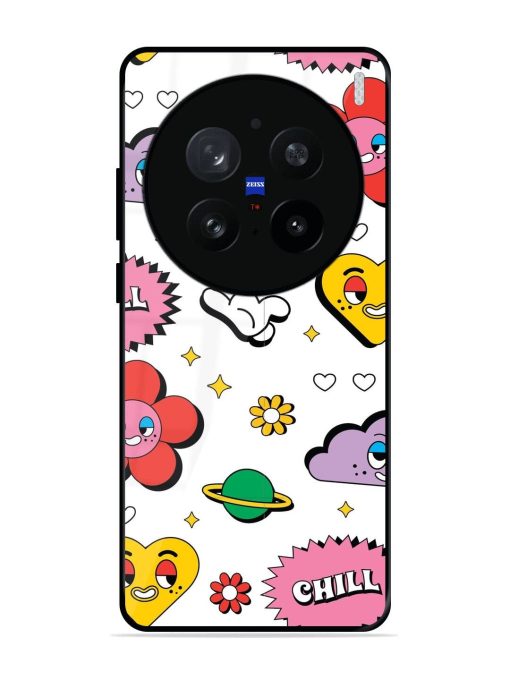 Whimsical Wonderland Glossy Soft Edge Case for Vivo X200 Pro (5G)