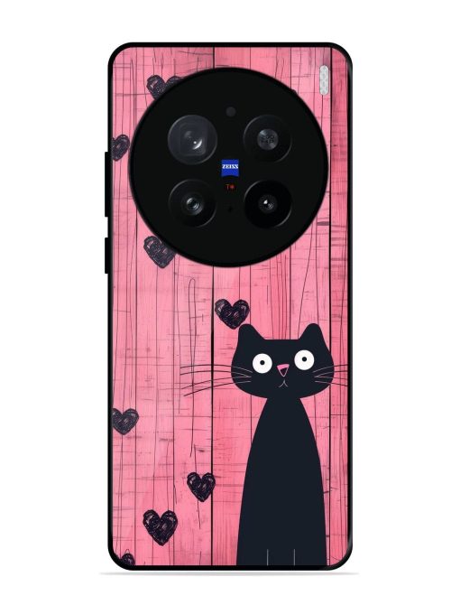 Feline Valentine'S Day Glossy Soft Edge Case for Vivo X200 Pro (5G)