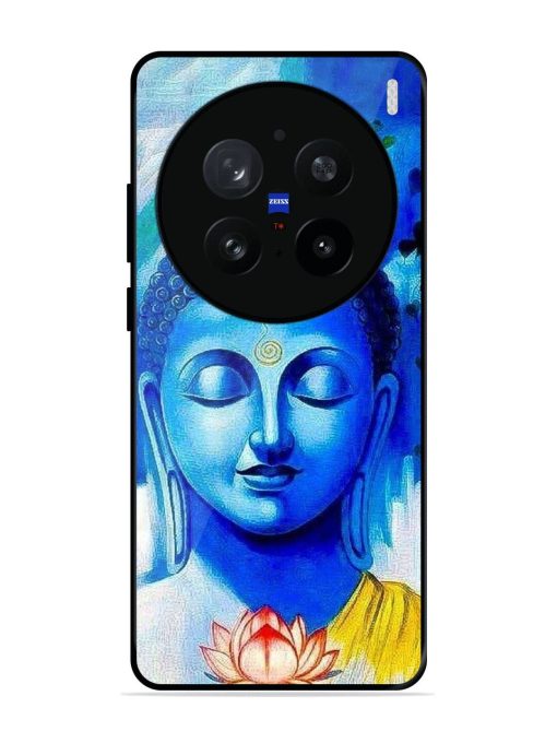 Serene Buddha With Lotus Glossy Soft Edge Case for Vivo X200 Pro (5G)