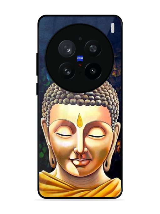 Buddha Face Glossy Soft Edge Case for Vivo X200 Pro (5G)