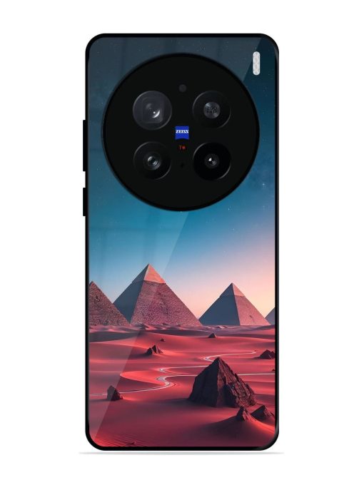 Ancient Wonders Sky Glossy Soft Edge Case for Vivo X200 Pro (5G)