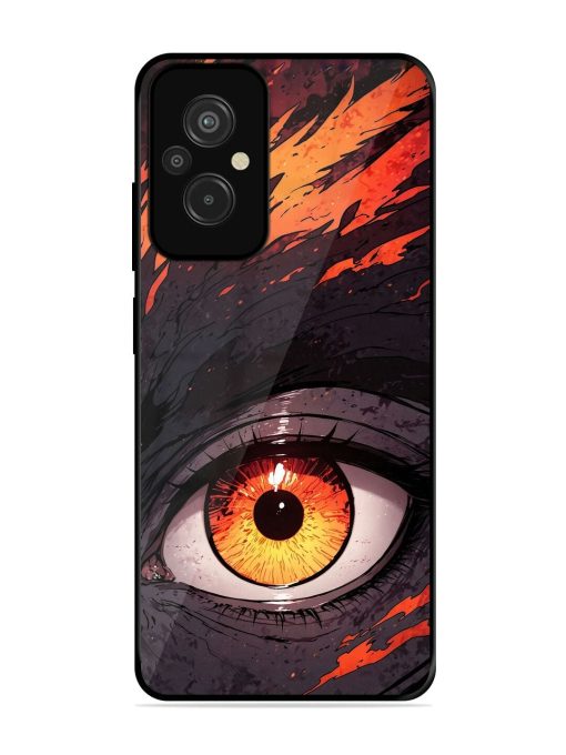 Inferno Gaze Glossy Soft Edge Case for Xiaomi Redmi 11 Prime (4G)