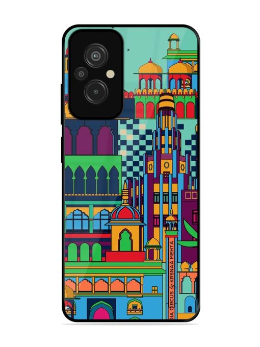 Indian Tapestry Glossy Soft Edge Case for Xiaomi Redmi 11 Prime (4G)