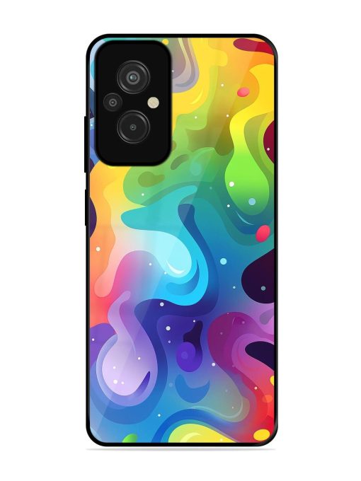 Rainbow River Glossy Soft Edge Case for Xiaomi Redmi 11 Prime (4G)