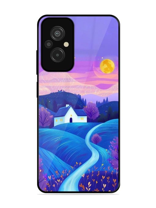 Moonlit Meadow Glossy Soft Edge Case for Xiaomi Redmi 11 Prime (4G)