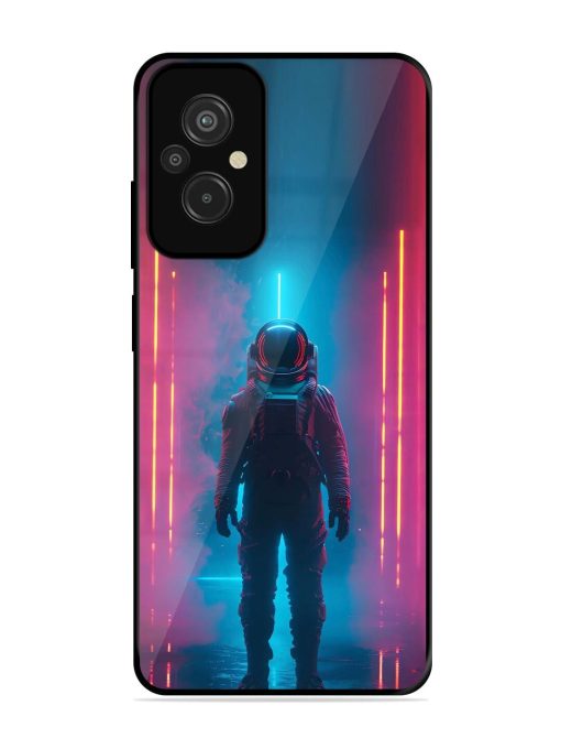 Neon Astronaut Glossy Soft Edge Case for Xiaomi Redmi 11 Prime (4G)