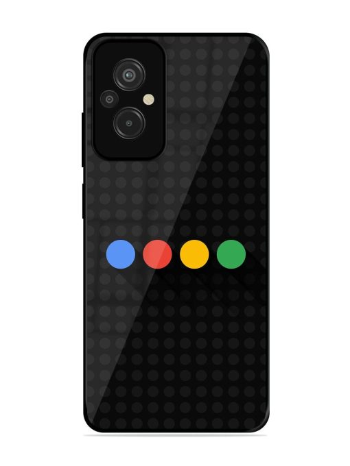 Google Dots Glossy Soft Edge Case for Xiaomi Redmi 11 Prime (4G)