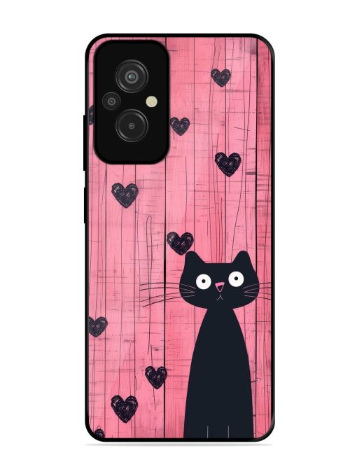 Feline Valentine'S Day Glossy Soft Edge Case for Xiaomi Redmi 11 Prime (4G)