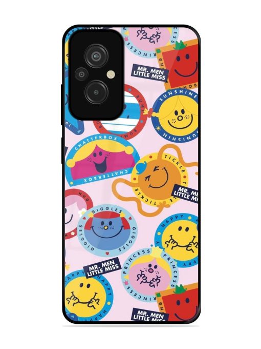 Whimsical Mr. Men & Little Miss Glossy Soft Edge Case for Xiaomi Redmi 11 Prime (4G)