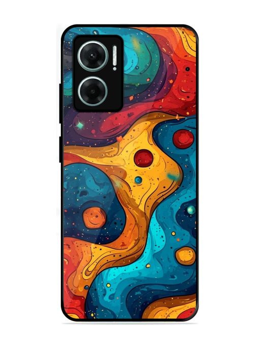 Cosmic Swirl Glossy Soft Edge Case for Xiaomi Redmi 11 Prime (5G)